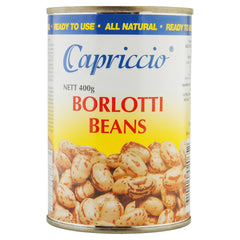 Capriccio Borlotti Beans 400g , Grocery-Can Veg - HFM, Harris Farm Markets
 - 1