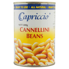 Capriccio Cannellini Beans 400g , Grocery-Can Veg - HFM, Harris Farm Markets
 - 1