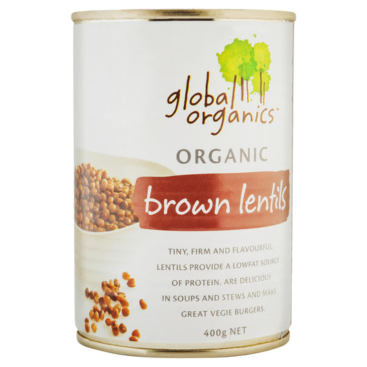 Global Organic Lentils 400g , Grocery-Condiments - HFM, Harris Farm Markets
 - 1