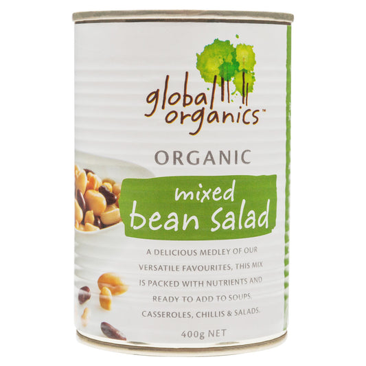 Global Organic Mixed Beans 400g , Grocery-Condiments - HFM, Harris Farm Markets
 - 1