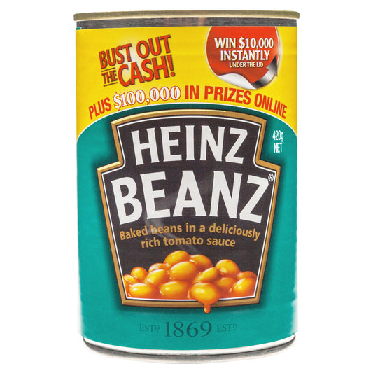 Heinz Baked Beans 420g , Grocery-Can Veg - HFM, Harris Farm Markets
 - 1