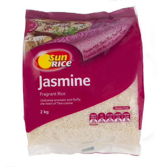 Sunrice Jasmine Fragrant Rice 2kg , Grocery-Asian - HFM, Harris Farm Markets
 - 1