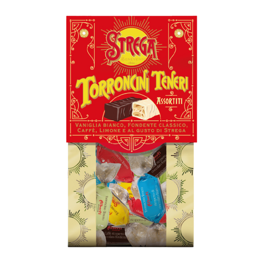 Strega Alberti Soft Almond Nougat Assorted 140g