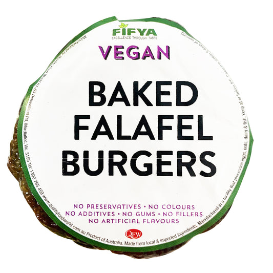 Fifya Vegan Baked Falafel Burgers x2 160g