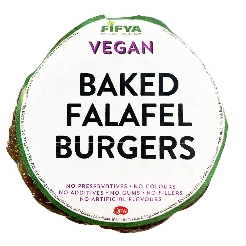Fifya Vegan - Falafel Burgers with Sesame - Gluten-Free | Harris Farm Online