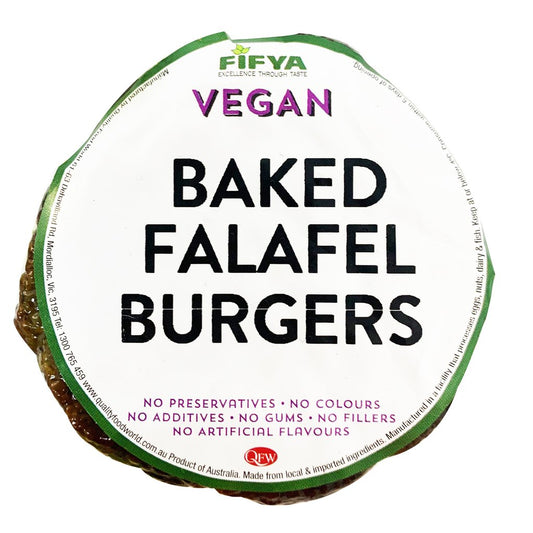 Fifya Vegan - Falafel Burgers with Sesame - Gluten-Free | Harris Farm Online