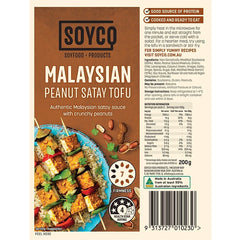 Soyco Malaysian Peanut Satay Tofu | Harris Farm Online