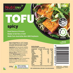 Nutrisoy Spicy Tofu | Harris Farm Online