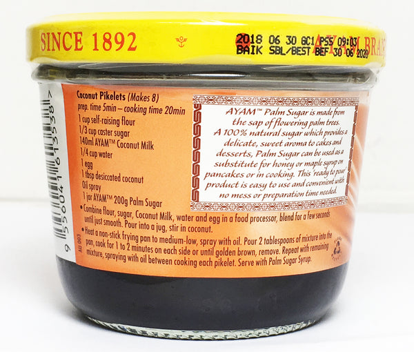 Ayam Palm Sugar Syrup 200g