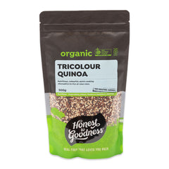 Honest to Goodness Organic TriColour Quinoa 500g | Harris Farm Online
