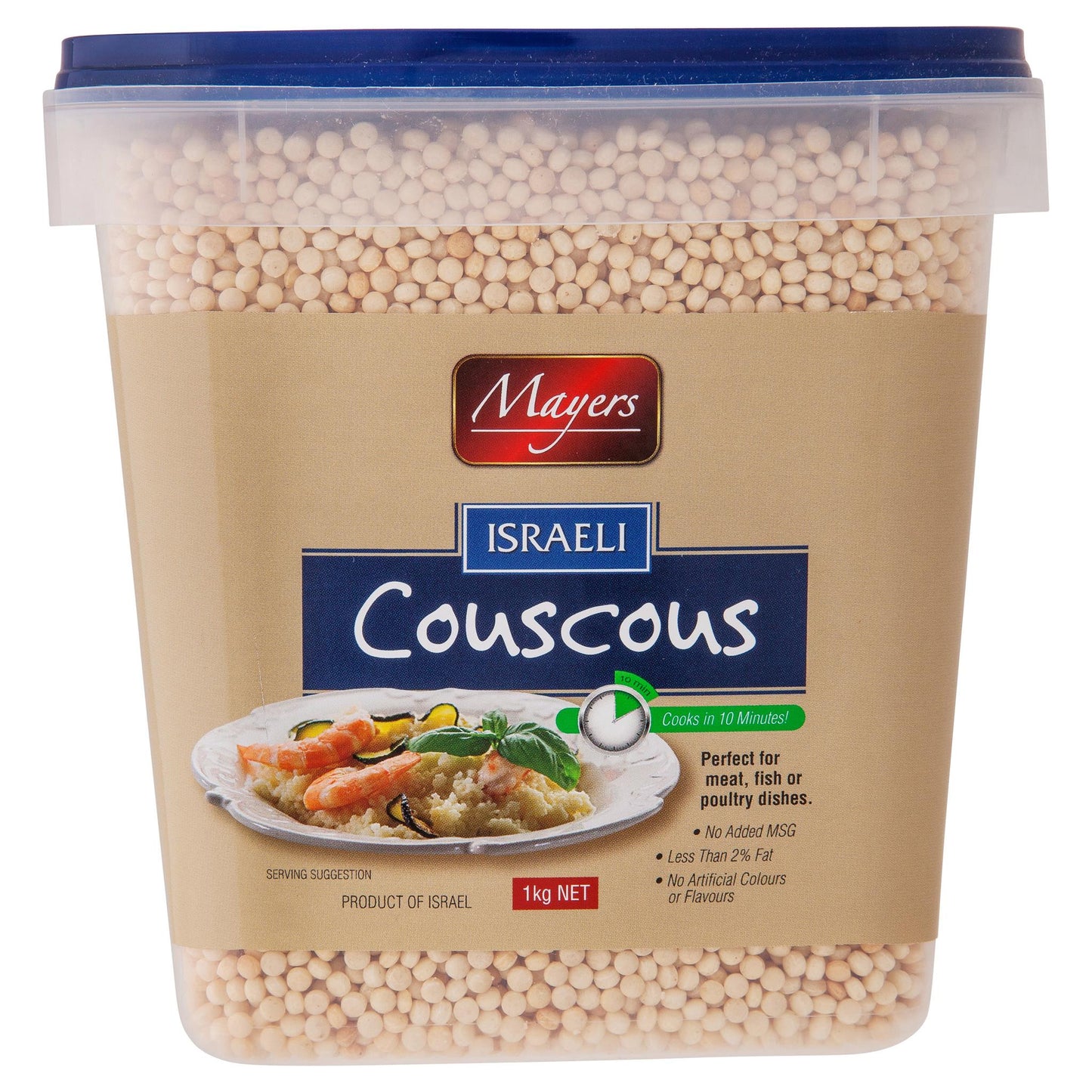 Mayers Israeli Couscous 1kg , Grocery-Quinoa/Noodle - HFM, Harris Farm Markets
 - 1