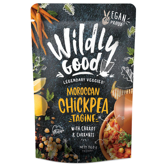 Wildly Good - Vegan Meal - Moroccan Chickpea Tagine with Carrot & Currants (360g)