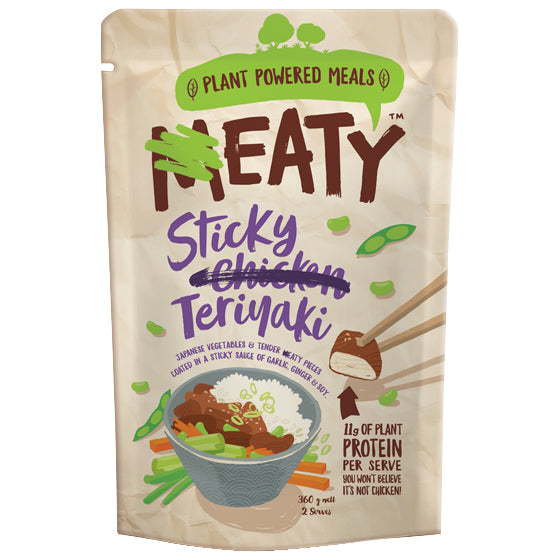 Eaty - Plant Powered Meals - Sticky Teriyaki (360g)