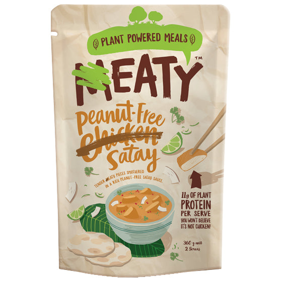 Eaty - Plant Powered Meals - Peanut Free Satay (360g)