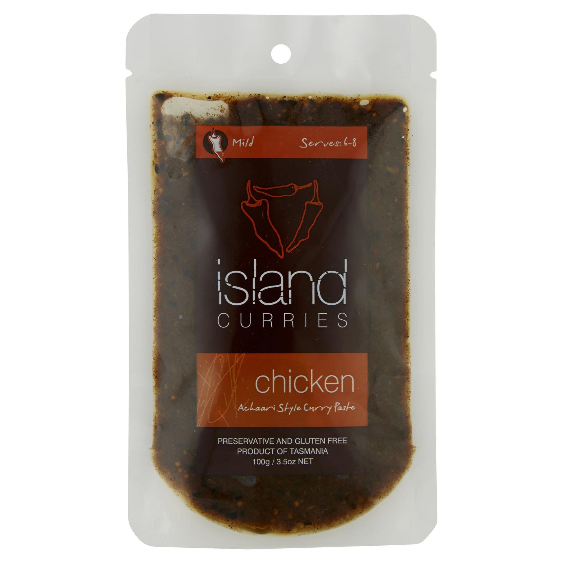 Island Curries Chicken Achaari Style Curry Paste 100g , Grocery-Cooking - HFM, Harris Farm Markets
 - 1