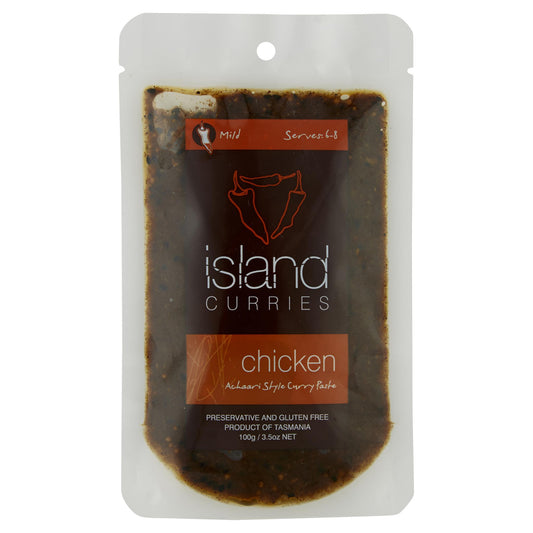 Island Curries Chicken Achaari Style Curry Paste 100g , Grocery-Cooking - HFM, Harris Farm Markets
 - 1