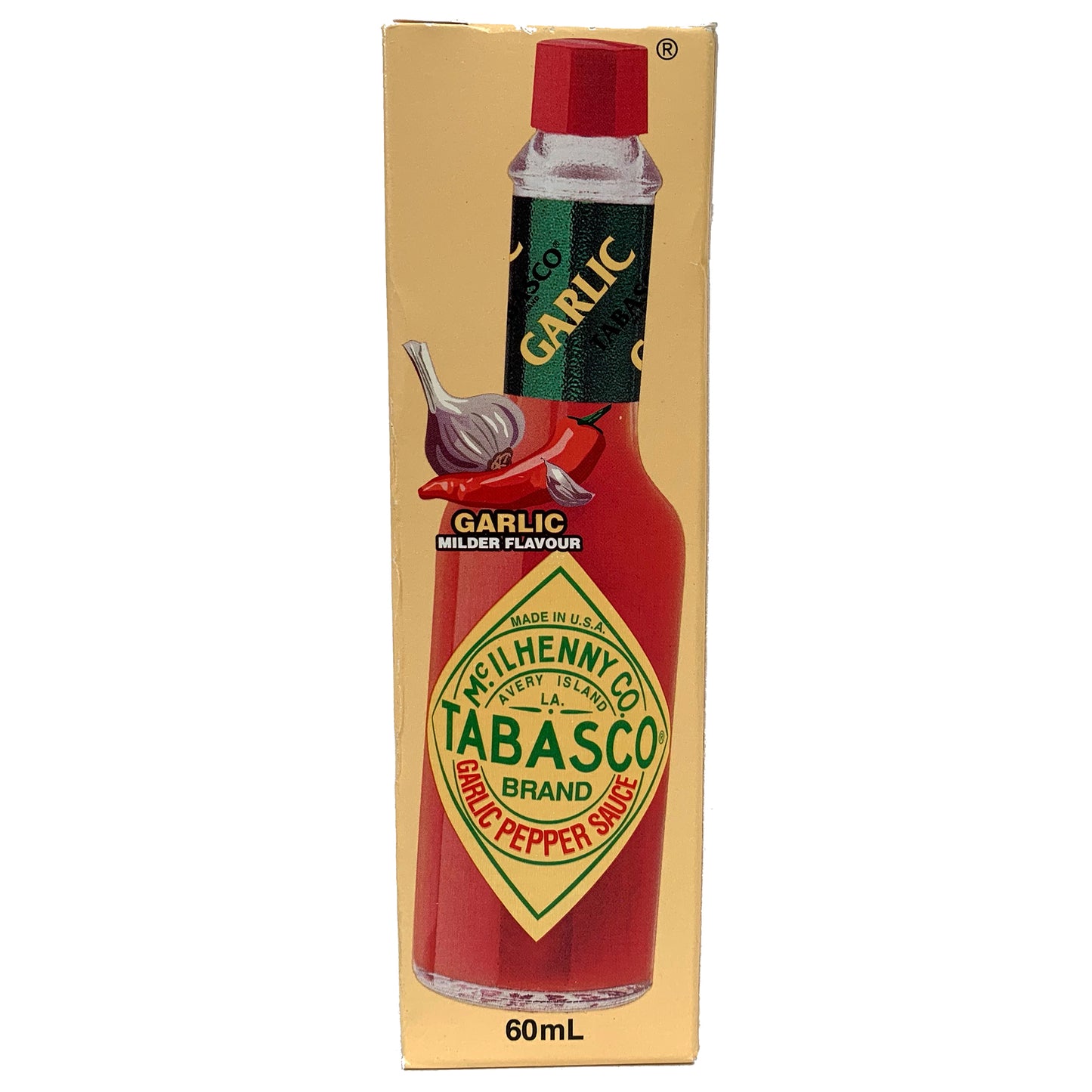 Mcilhenny Tabasco Garlic Pepper Sauce 60ml