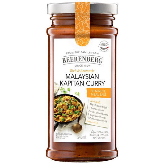 Beerenberg - Malaysian Kapitan Curry - 30min Meal Base | Harris Farm Online