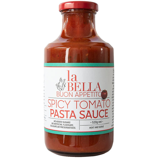 La Bella Spicy Tomato Pasta Sauce | Harris Farm Online