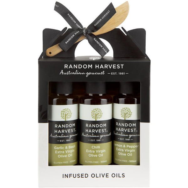 Random Harvest Infused Olive Oils Carry Case | Harris Farm Online