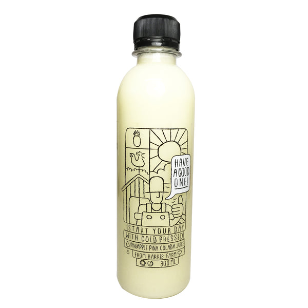 Harris Farm Cold Pressed Pineapple Pina Colada Juice 300ml