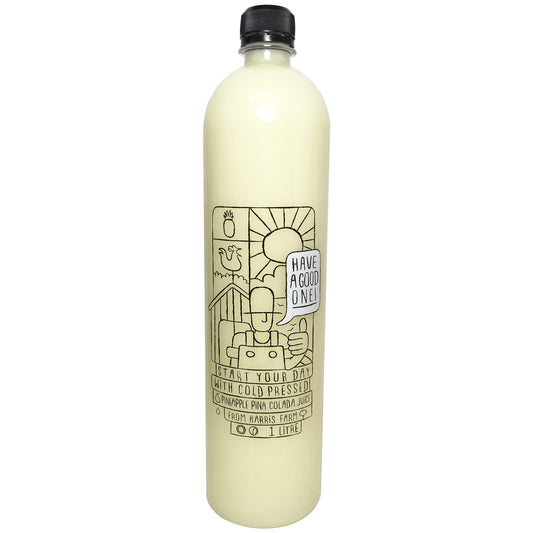 Harris Farm Cold Pressed Pineapple Pina Colada Juice 1L