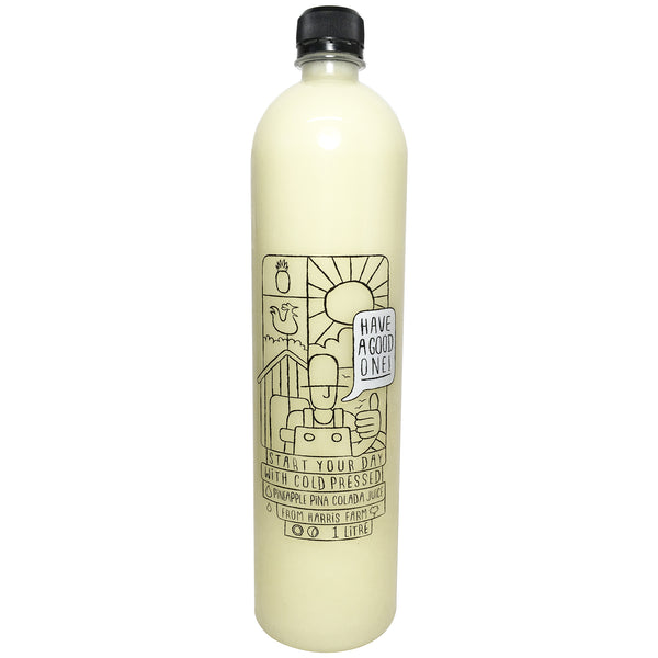 Harris Farm Cold Pressed Pineapple Pina Colada Juice 1L