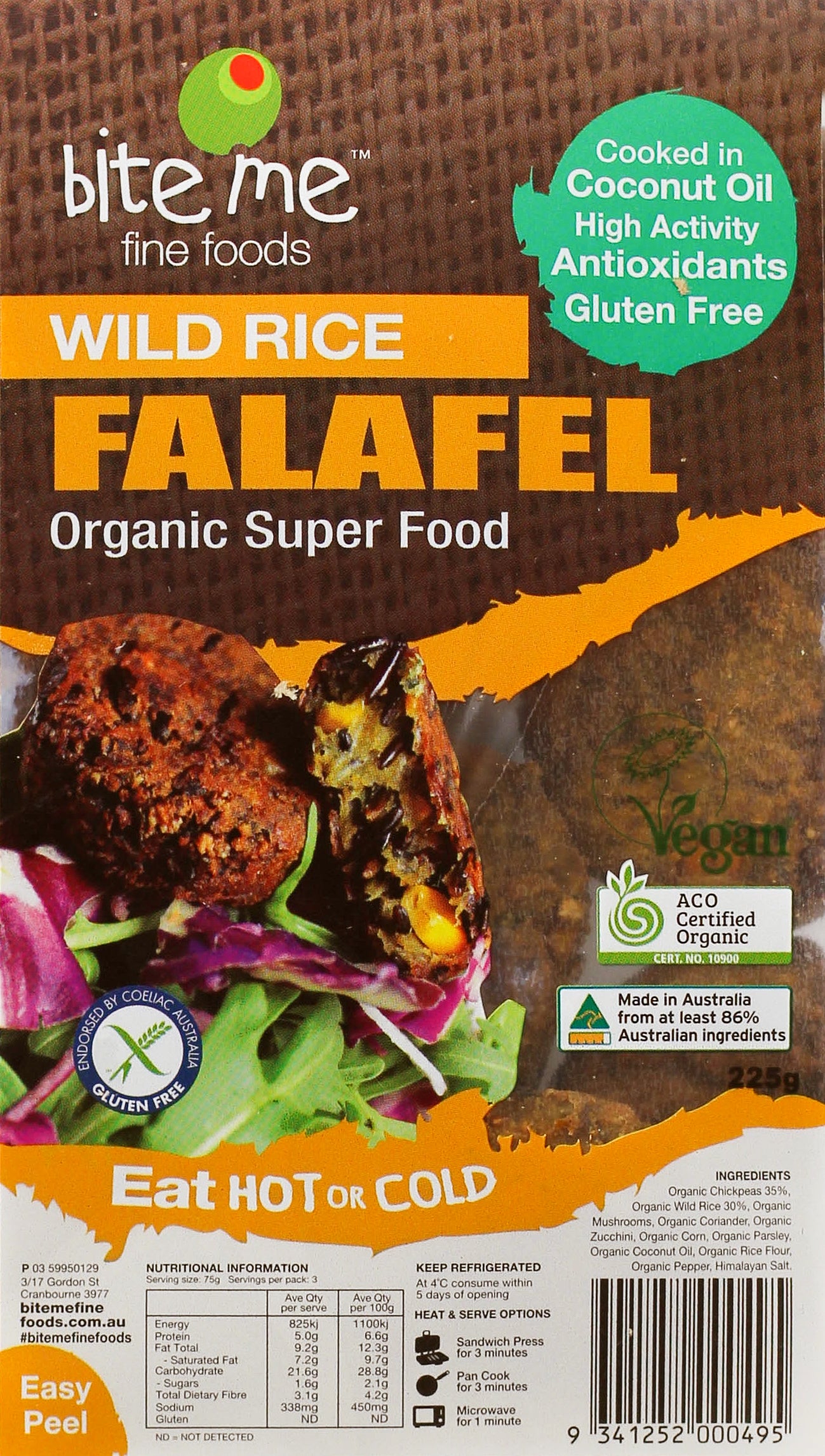 Bite Me Fine Foods - Falafels - Wild Rice