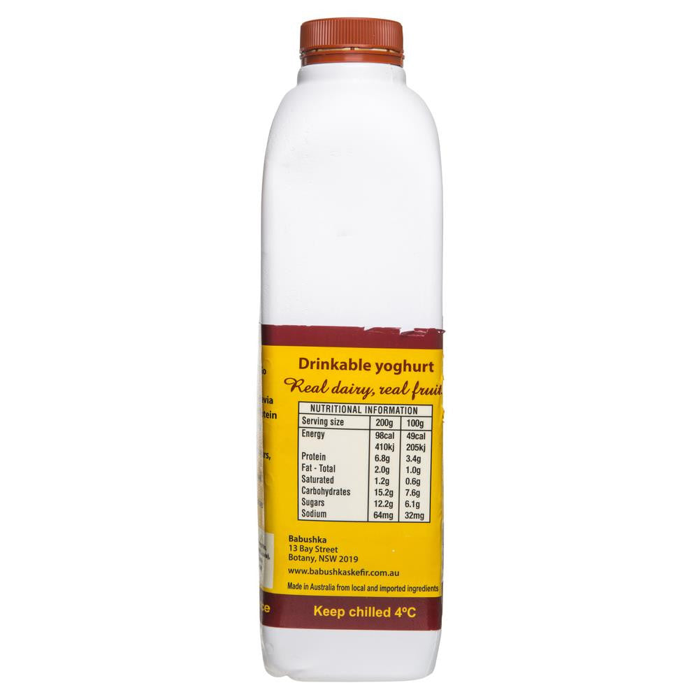 Babushka Mango Lassi Smoothie 1kg , Frdg1-Drinks - HFM, Harris Farm Markets
 - 2
