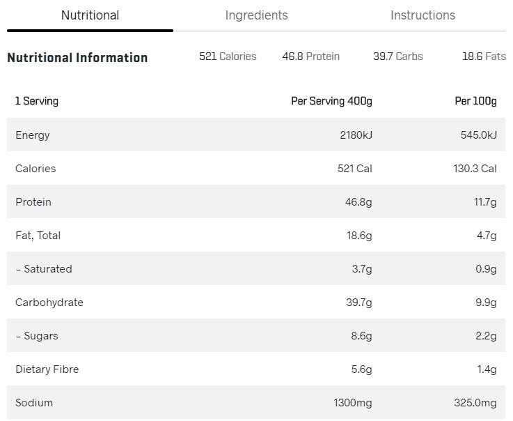 My Muscle Chef Chicken Nasi Goreng With Vegetables and Ancient Grains | Harris Farm Online