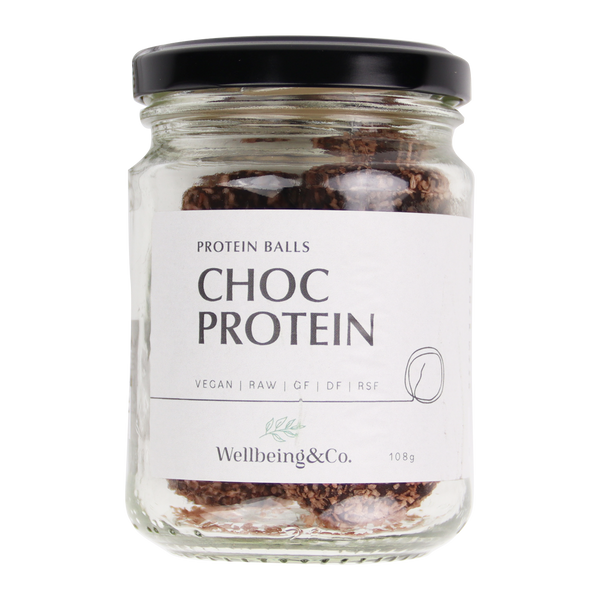 Wellbeing and Co Chocolate Protein Balls 108g Harris Farm Markets