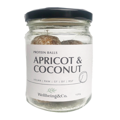 Wellbeing and Co Apricot and Coconut Protein Ball 108g