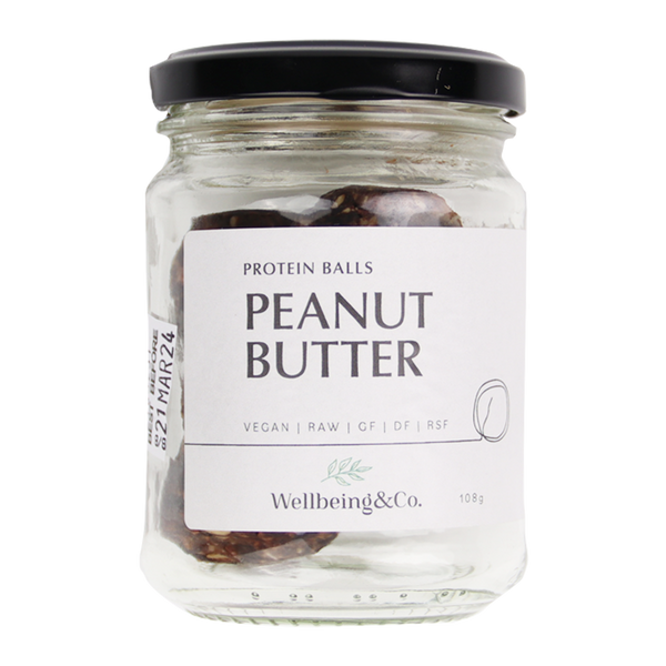 Wellbeing and Co Peanut Butter Protein Balls 108g Harris Farm Markets