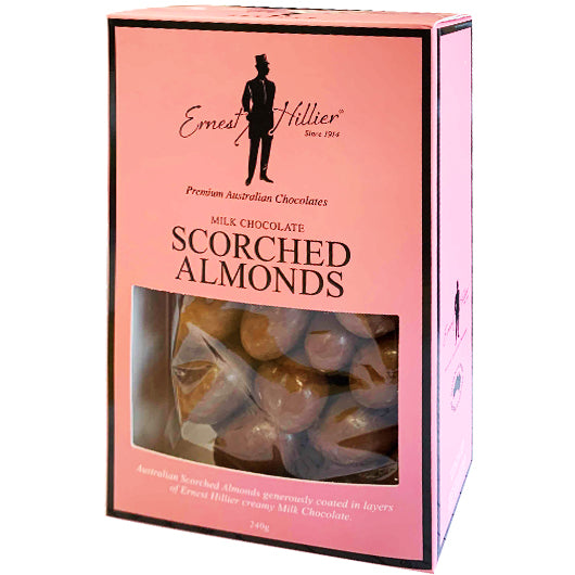 Ernest Hillier Milk Chocolate Scorched Almonds | Harris Farm Online