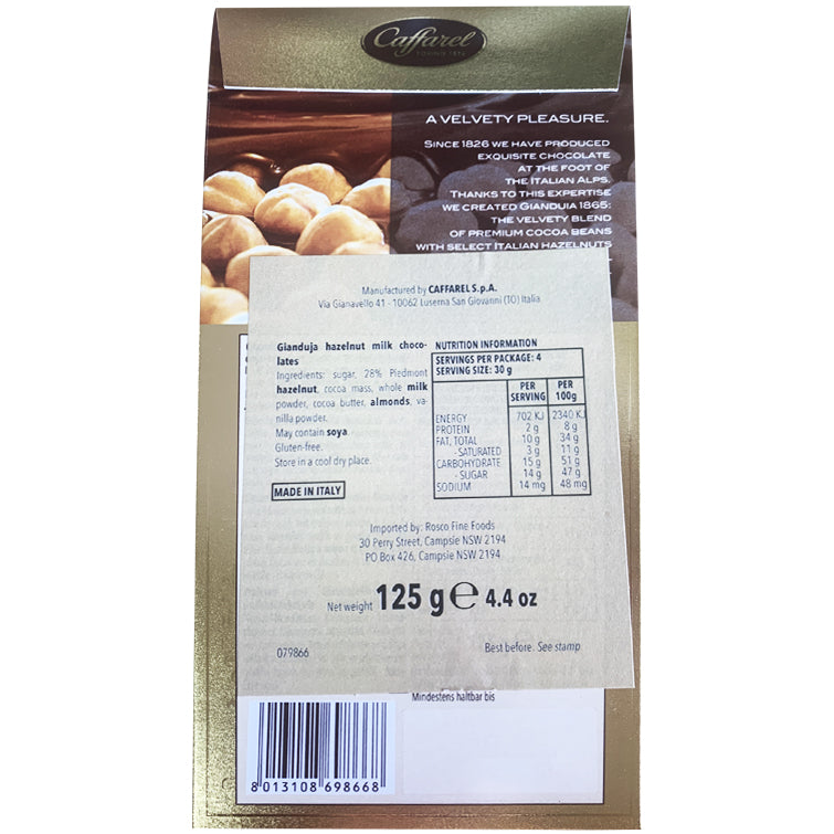 Caffarel Creamy Gianduia Pralines | Harris Farm Online