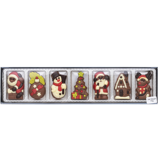Weibler Assorted Milk Chocolate Christmas Figures | Harris Farm Online