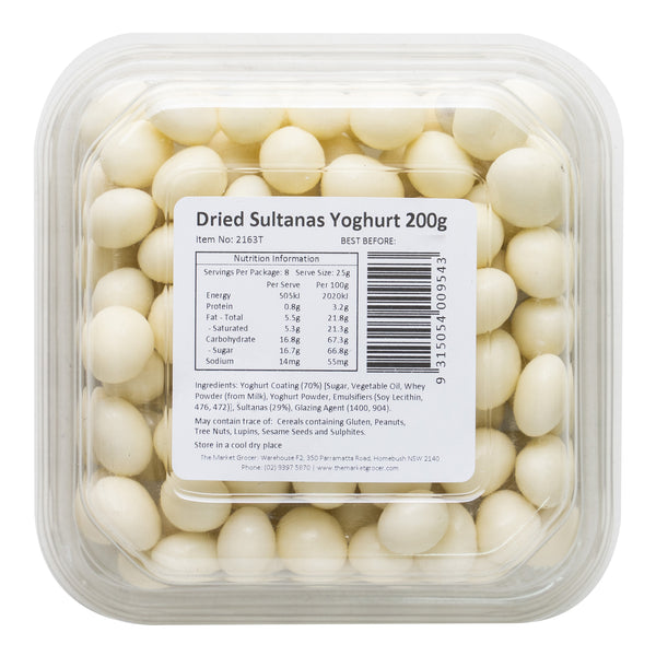 The Market Grocer Dried Sultanas Yoghurt | Harris Farm Online