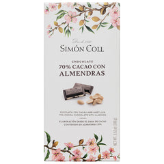 Simon Coll 70% Dark Chocolate Almonds | Harris Farm Online