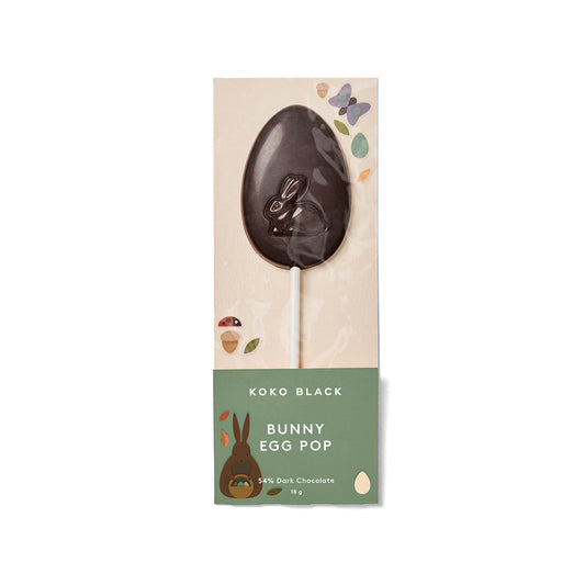 Koko Black Bunny Egg Pop Dark Chocolate 18g