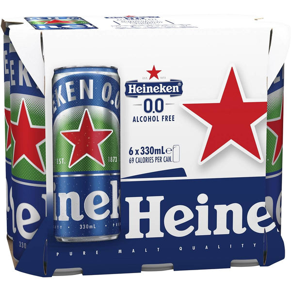 Heineken 0.0 Non Alcoholic Beer | Harris Farm Online