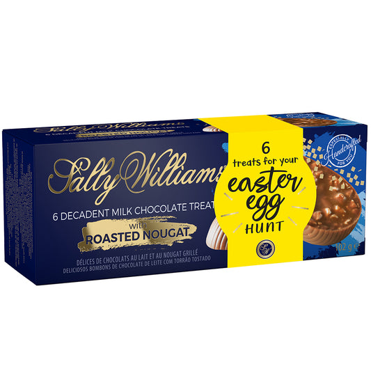 Sally Williams Milk Chocolate Eggs with Roasted Nougat | Harris Farm Online