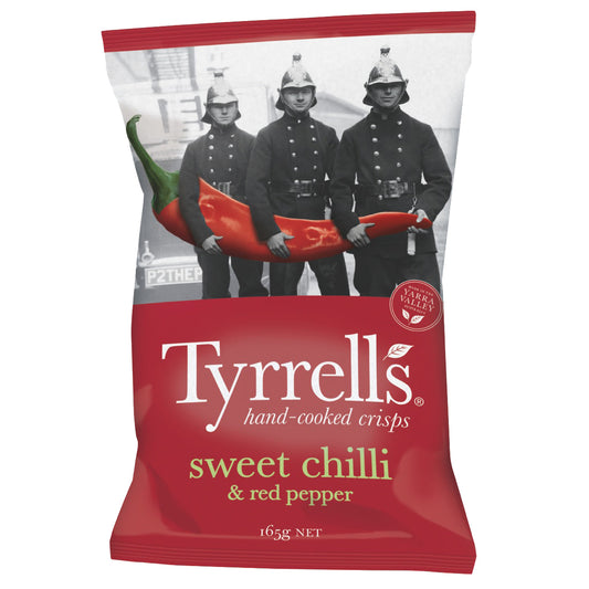 Tyrrells - Potato Chips - Sweet Chilli and Red Pepper (165g)