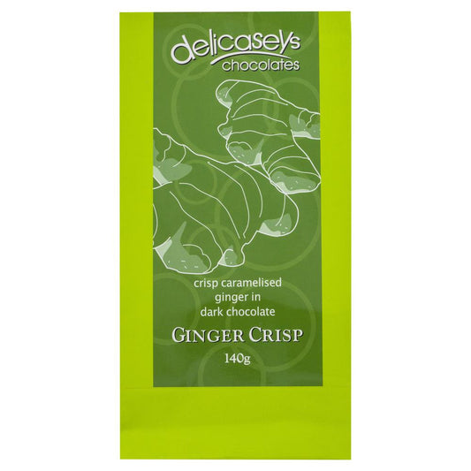 Delicaseys Chocolates Ginger 140g , Grocery-Confection - HFM, Harris Farm Markets
 - 1