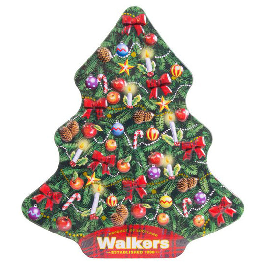 Walkers - Shortbread - Christmas Tree Tin (225g)