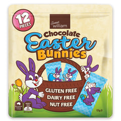 Sweet William Dairy Free Chocolate Easter Bunnies | Harris Farm Online