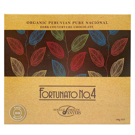 Fortunato No.4 68% Organic Dark Chocolate | Harris Farm Online