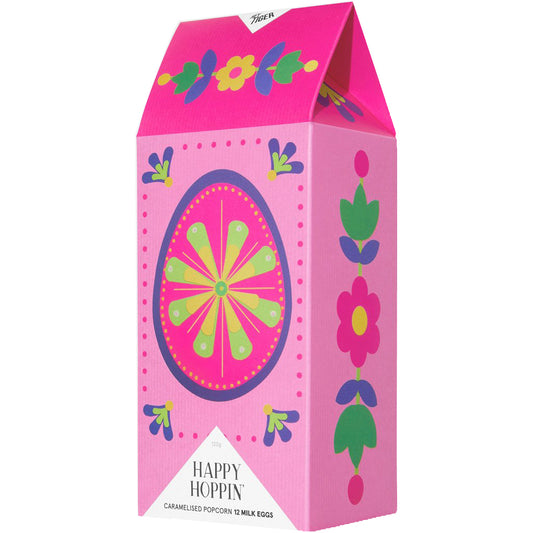 Hey Tiger Caramelised Popcorn Milk Chocolate Eggs | Harris Farm Online