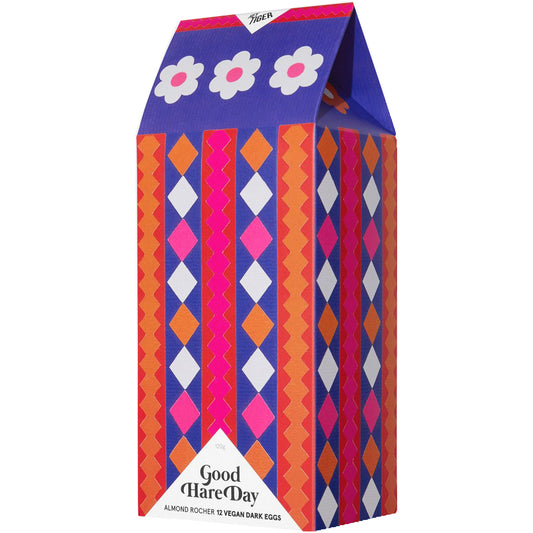 Hey Tiger Almond Rocher Vegan Dark Chocolate Eggs | Harris Farm Online