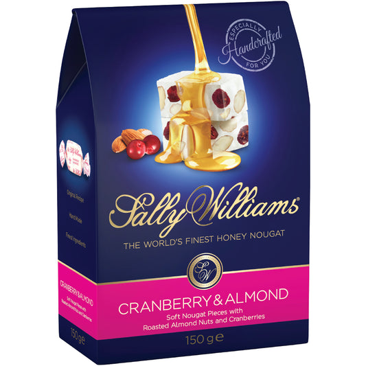 Sally Williams Cranberry Almond Nougat | Harris Farm Online