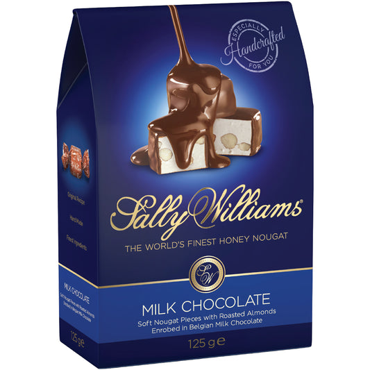 Sally Williams Milk Chocolate Coated Nougat | Harris Farm Online